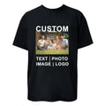 Custom Personalized T-Shirt, Print Your Logo Photo Text Design, Custom Made Short Sleeve Tee for Men & Women