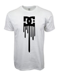 DC Shoes Star Melting Logo Short Sleeve T-Shirt, Men's Graphic Casual Tee, Skateboard Streetwear Shirt