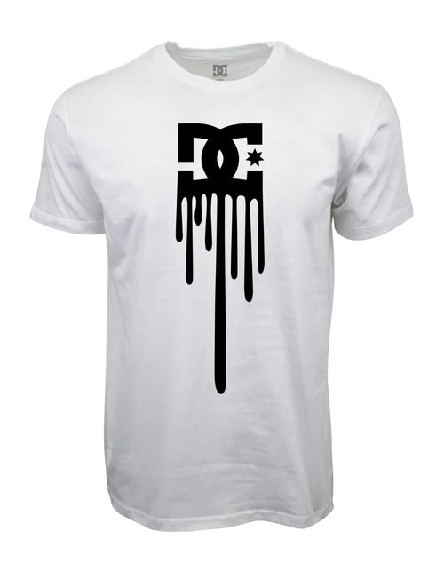 DC Shoes Star Melting Logo Short Sleeve T-Shirt, Men's Graphic Casual Tee, Skateboard Streetwear Shirt